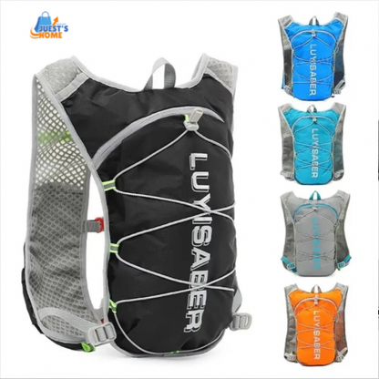 Mochila de Hidratación 2 L Transpirable y Reflectante