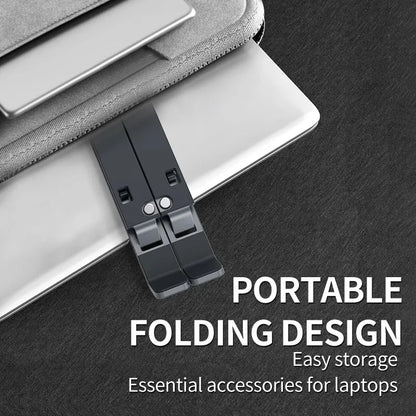 Soporte plegable y ajustable para portátil – Aluminio ligero y portátil