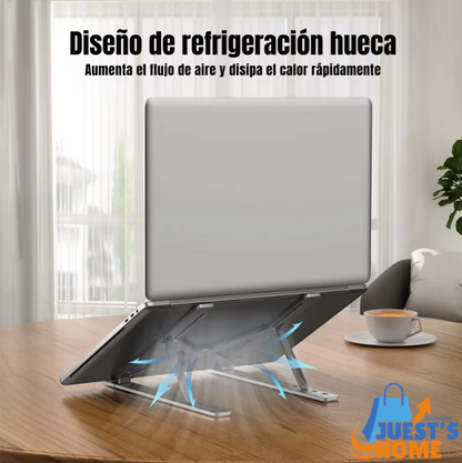 Soporte plegable y ajustable para portátil – Aluminio ligero y portátil